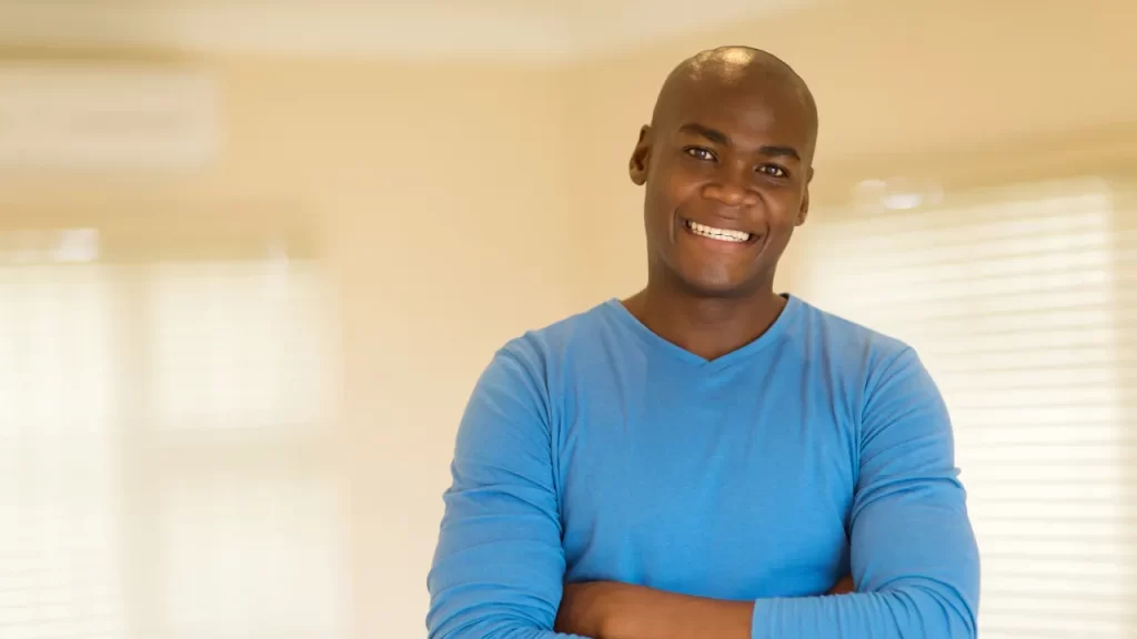 visagismo para homens calvos